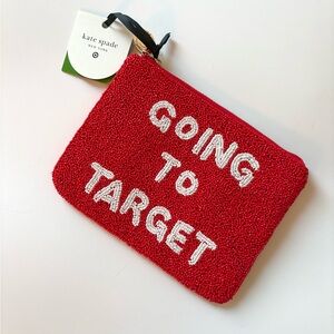 Kate Spade X Target Going To Target Beaded Clutch Pouch